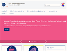 Tablet Screenshot of gs1tr.org